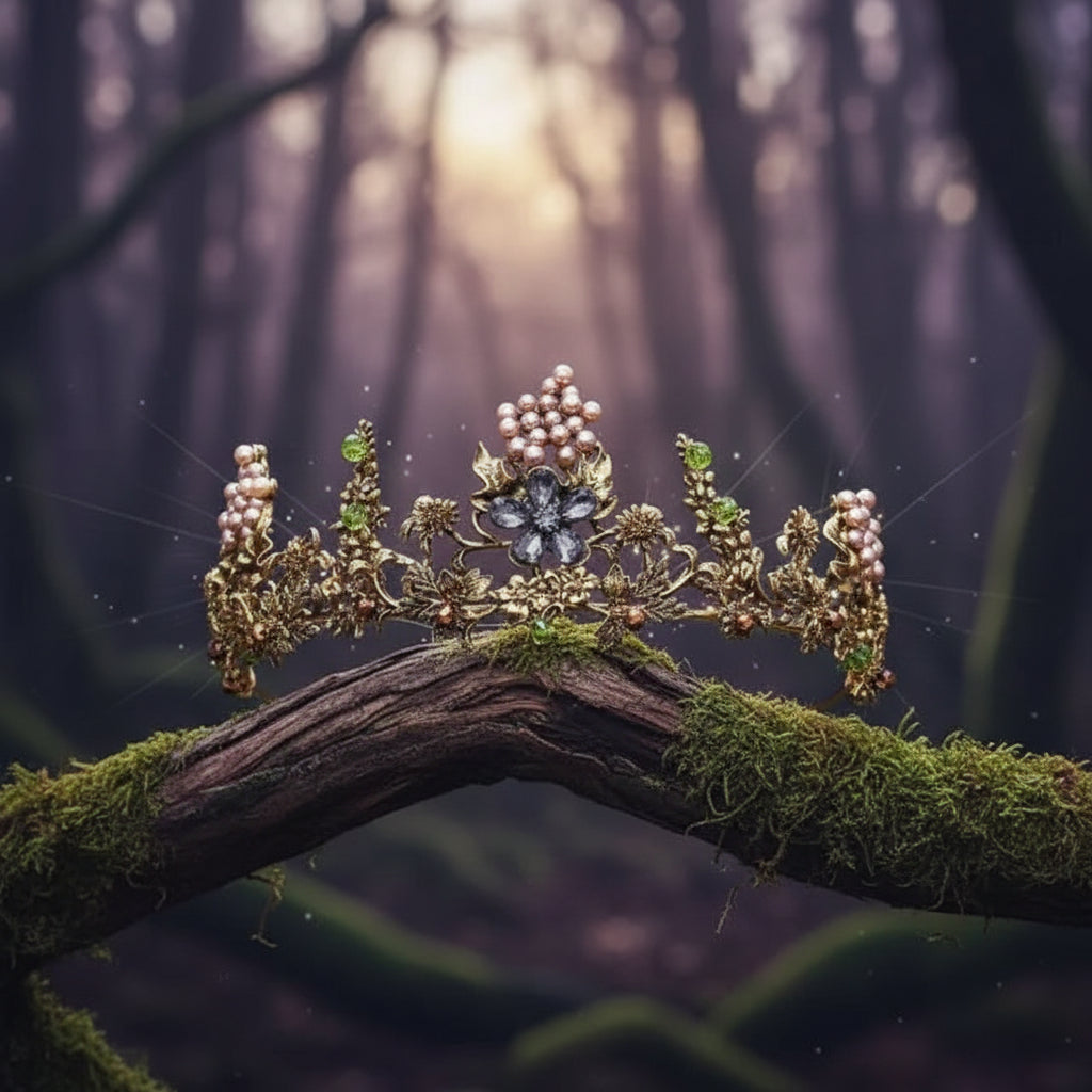 Forest Flower Tiara - Sorceress Sanctuary Forest Fairy