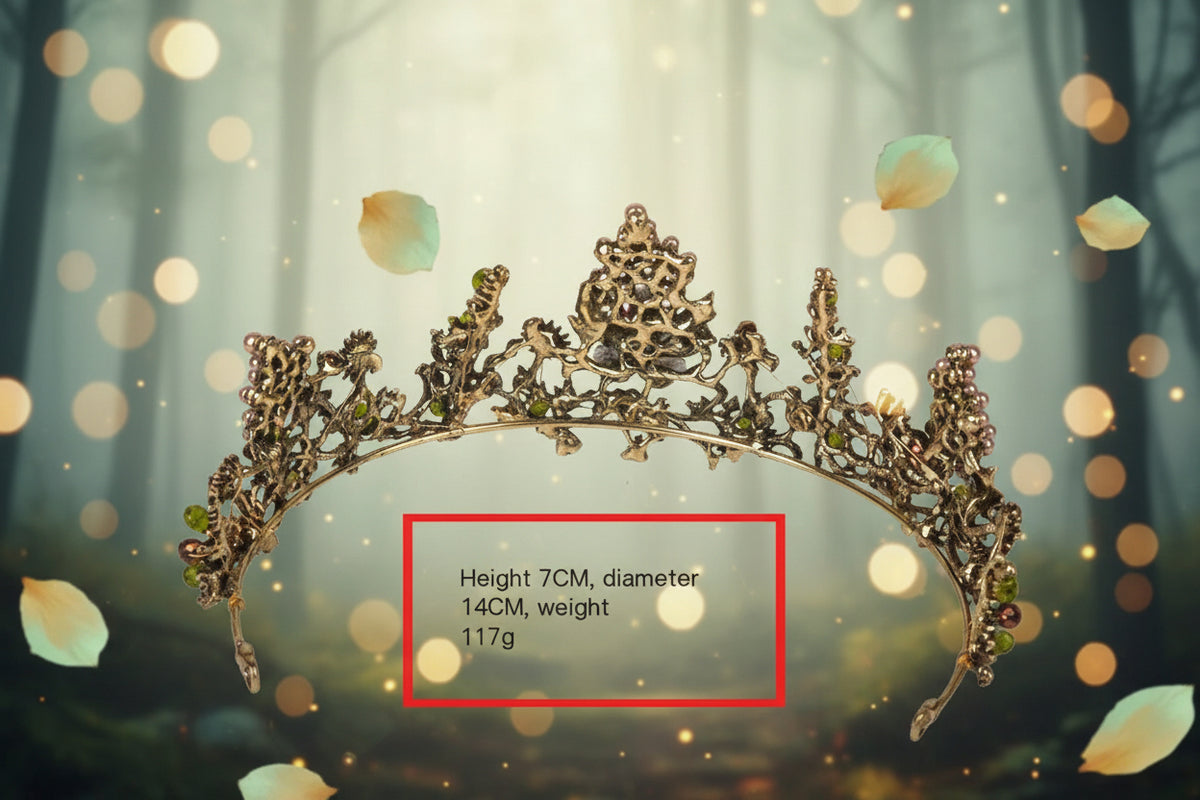 Forest Flower Tiara - Sorceress Sanctuary Forest Fairy