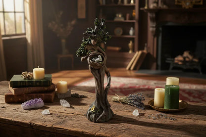 Forest Goddess Sculpture - Sorceress Sanctuary Primary Color / 17cm