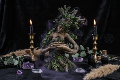 Forest Goddess Sculpture - Sorceress Sanctuary Primary Color / 17cm