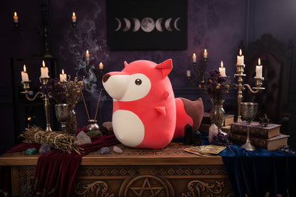 Fox Plushie - Sorceress Sanctuary Red / 20cm-Orange / 20cm
