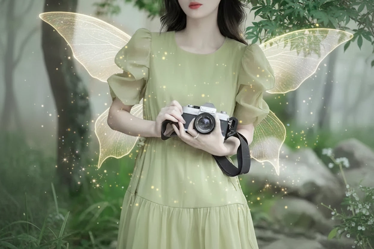 French Fairy Dress - Sorceress Sanctuary Green / S-Green / M-Green / L-Green / XL