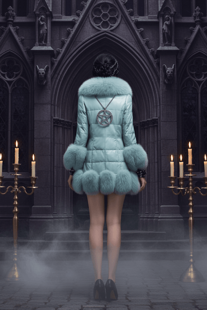 Frostveil Fur Coat Sorceress Sanctuary