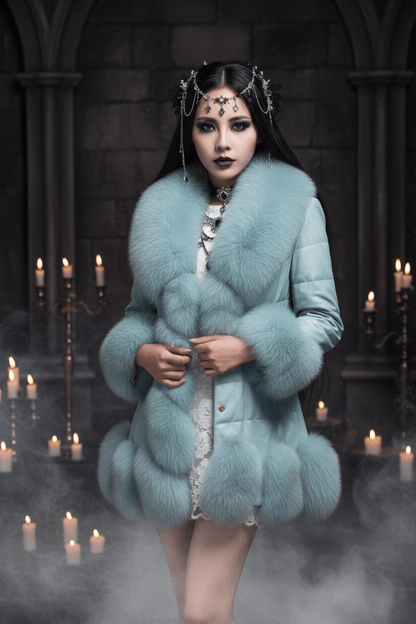 Frostveil Fur Coat Sorceress Sanctuary