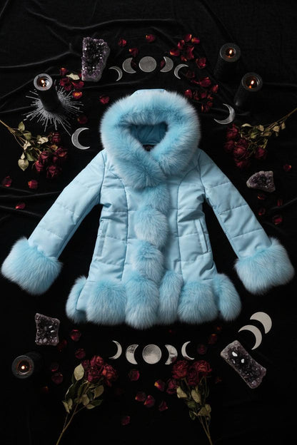 Frostveil Fur Coat Sorceress Sanctuary