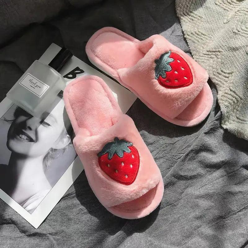 Fruity Plush Slippers - Sorceress Sanctuary Blue / M-Grey / M-Lotus root / M-Black / L-Violet / M