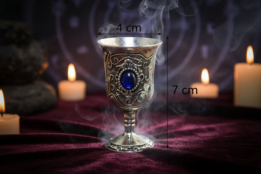 Gemstone Goblet - Sorceress Sanctuary Blue-Red-Green
