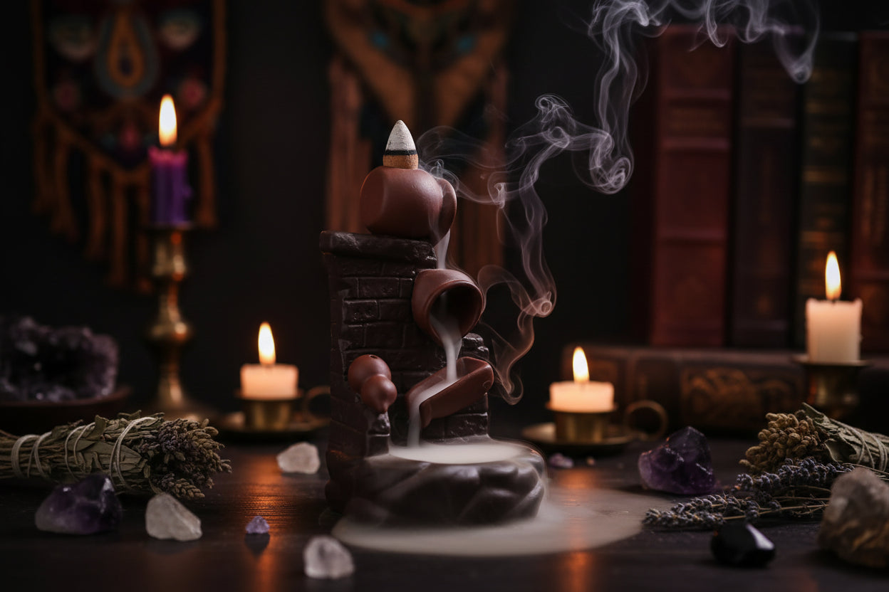 Gentle Pot Incense Burner - Sorceress Sanctuary Walls Of Time