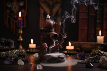 Gentle Pot Incense Burner - Sorceress Sanctuary Walls Of Time