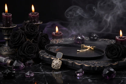 Geometric Crystal Choker - Sorceress Sanctuary New Grey Diamond Blocks