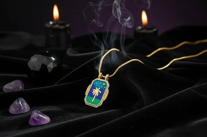 Gilded Tarot Pendant - Sorceress Sanctuary A-B-C-D-E