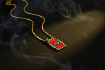 Gilded Tarot Pendant - Sorceress Sanctuary A-B-C-D-E