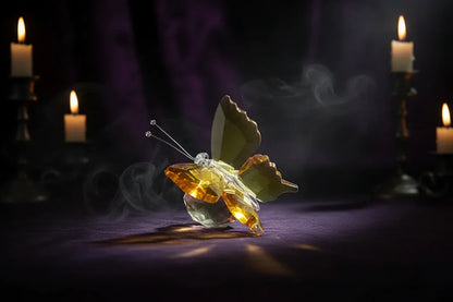 Glass Butterfly - Sorceress Sanctuary Pink-Blue-Clear-Purple-Yellow