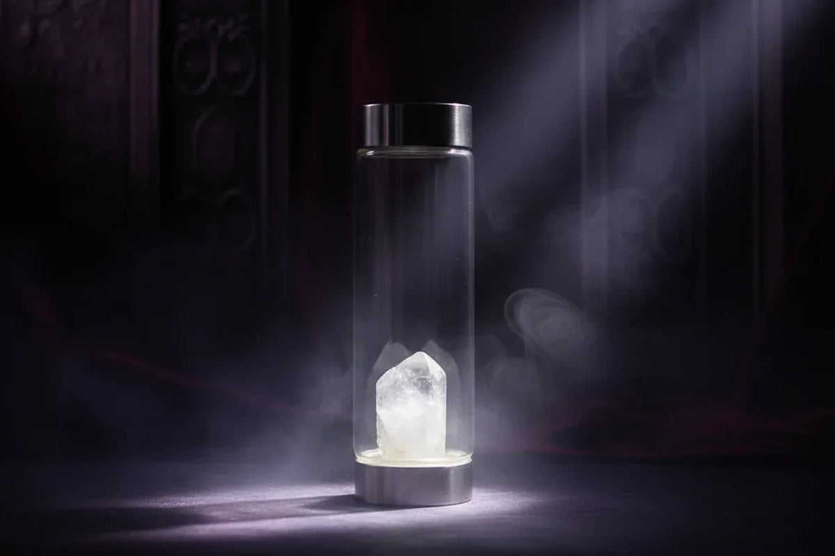 Glass Water Cup - Sorceress Sanctuary Green / 401to500ml-Black / 401to500ml-Pink / 401to500ml-Navy Blue / 401to500ml-Red / 401to500ml