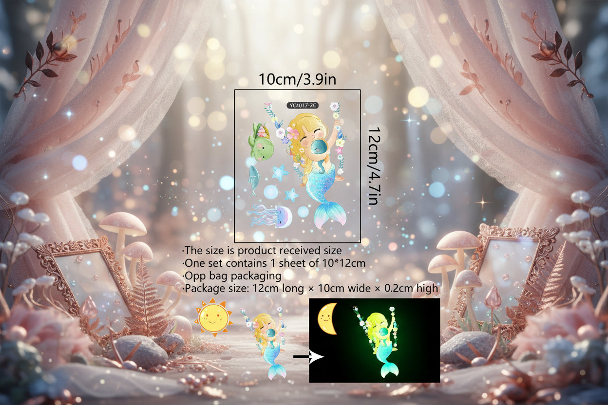 Glow Fairy Stickers - Sorceress Sanctuary 1-2-3-4-5