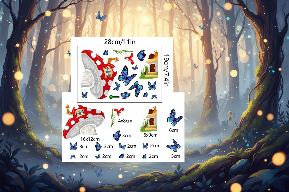 Glow Fairy Stickers - Sorceress Sanctuary 1-2-3-4-5