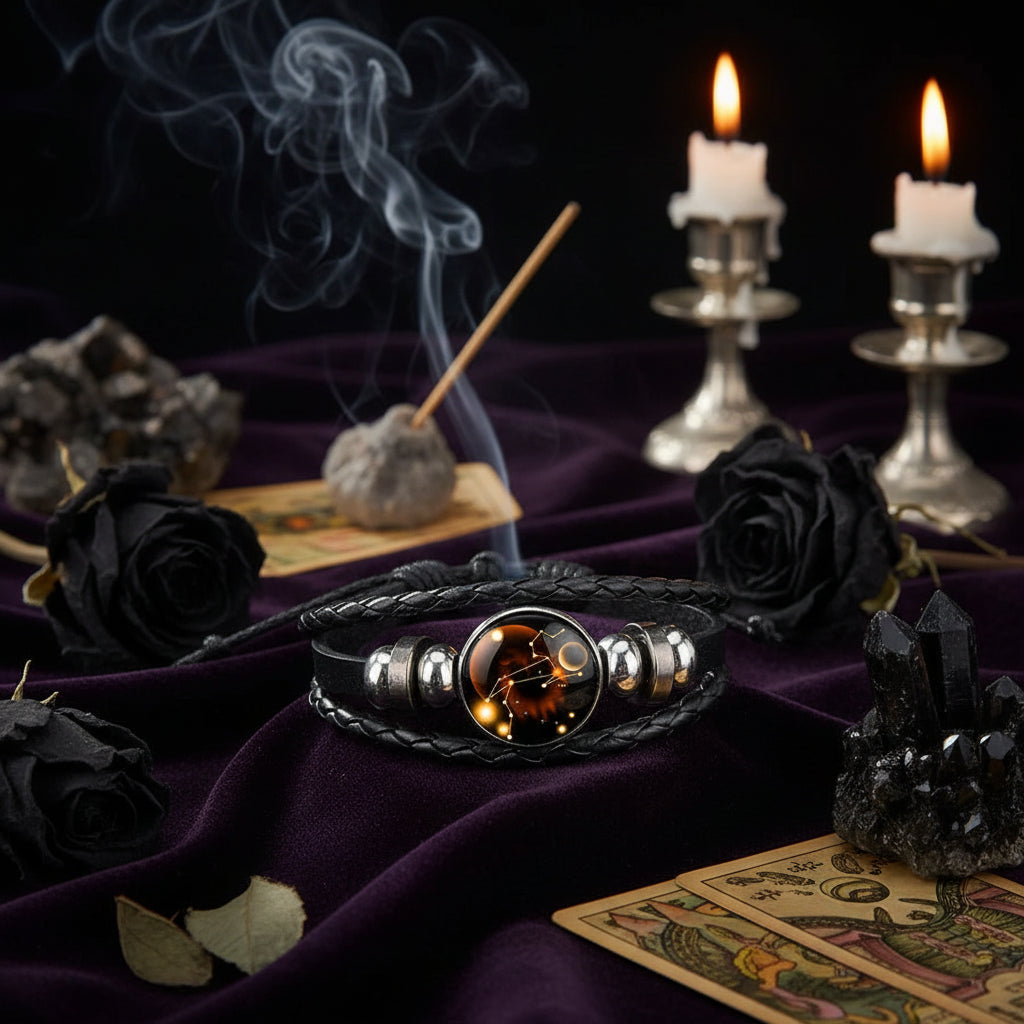 Glow Zodiac Bracelet - Sorceress Sanctuary Aries-Gemini-Leo-Pisces-Sagittarius
