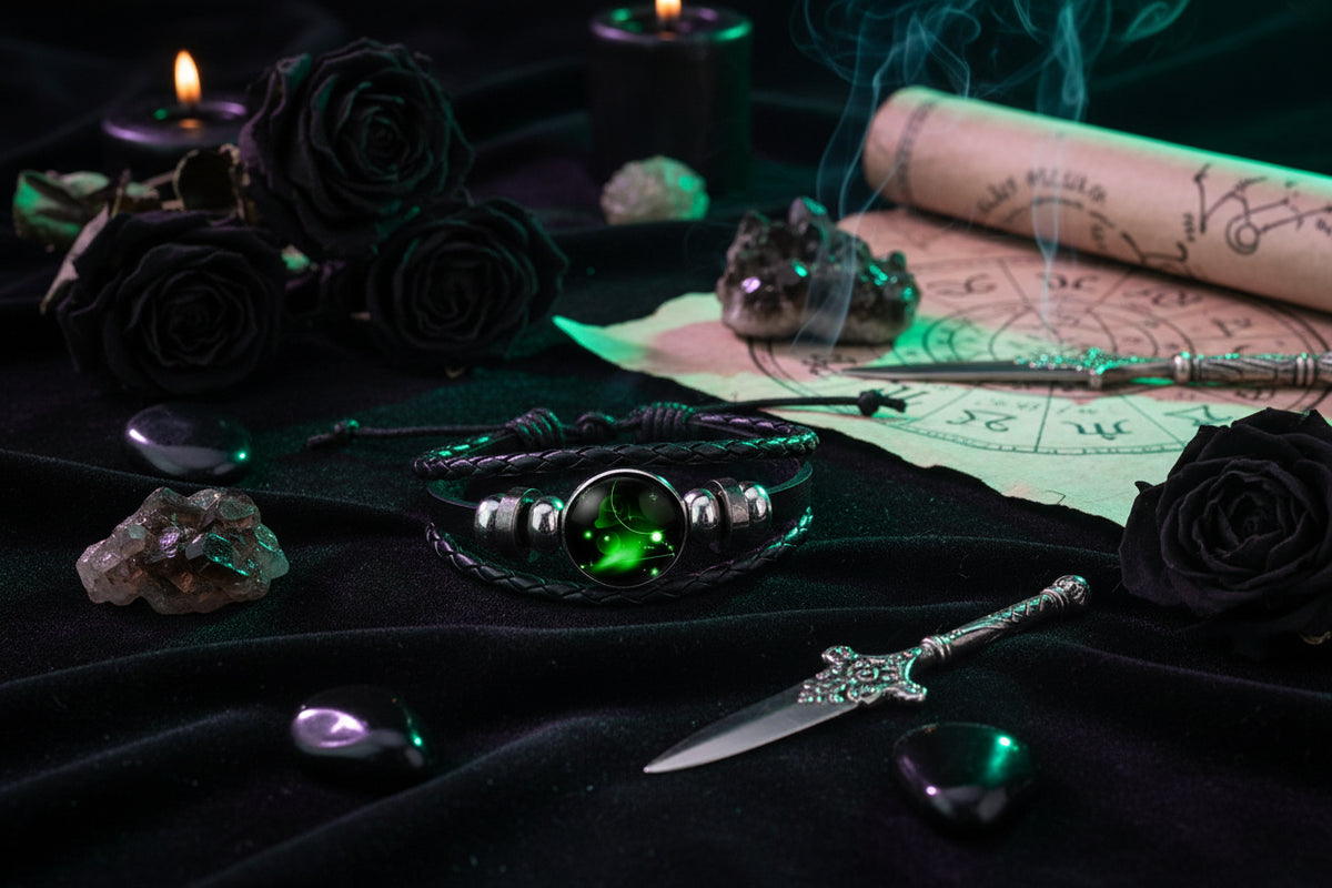 Glow Zodiac Bracelet - Sorceress Sanctuary Aries-Gemini-Leo-Pisces-Sagittarius