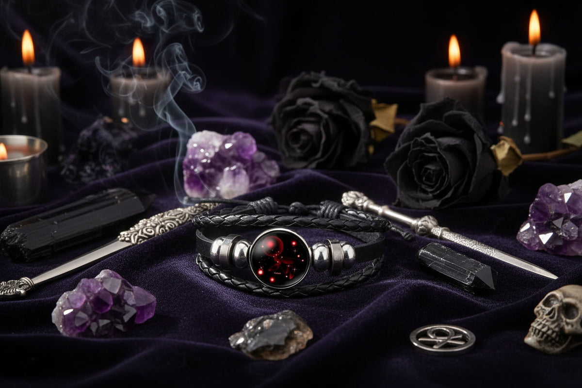 Glow Zodiac Bracelet - Sorceress Sanctuary Aries-Gemini-Leo-Pisces-Sagittarius