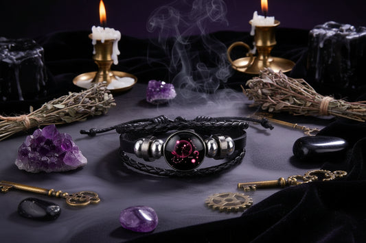 Glow Zodiac Bracelet - Sorceress Sanctuary Aries-Gemini-Leo-Pisces-Sagittarius