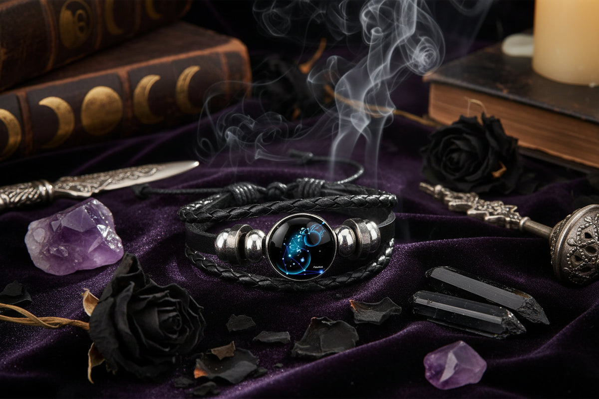 Glow Zodiac Bracelet - Sorceress Sanctuary Aries-Gemini-Leo-Pisces-Sagittarius