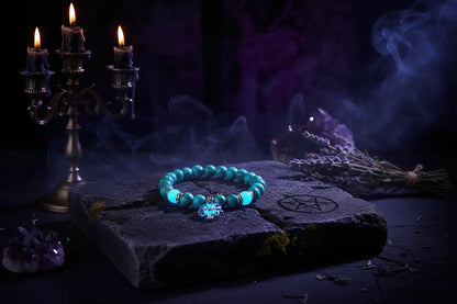 Glowing Lotus Bracelet - Sorceress Sanctuary A-B-F-E-C