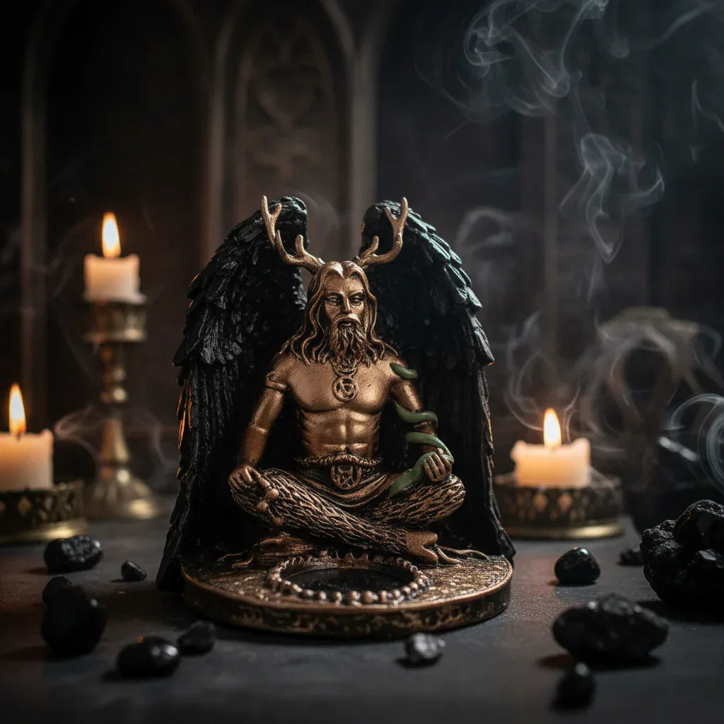 God Candle Holder - Sorceress Sanctuary Deus (Não acompanha velas)