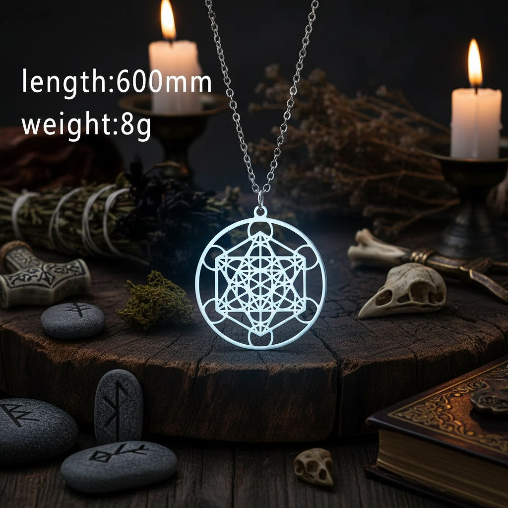 Supernatural Moon Goddess Necklace - Stainless Steel Pendant Sorceress Sanctuary