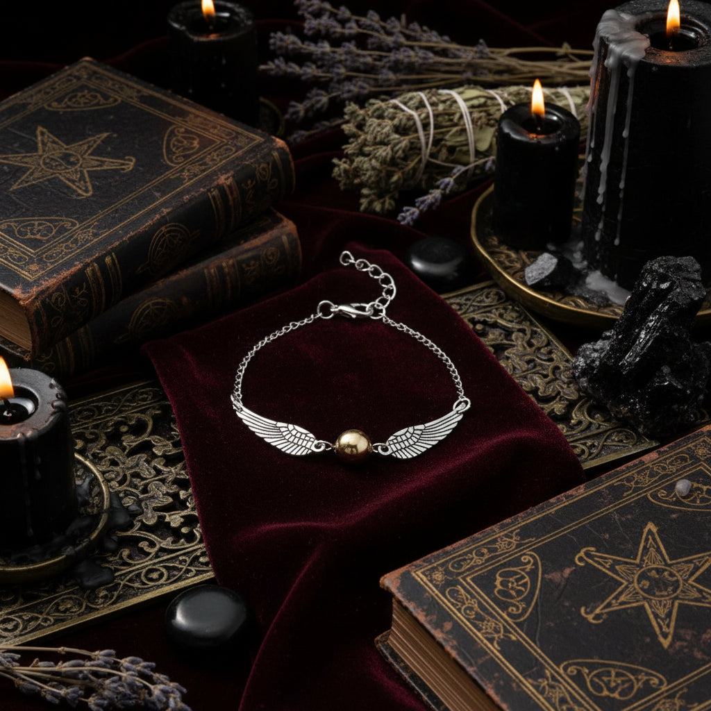 Golden Snitch Bracelet - Sorceress Sanctuary Silver-Bronze