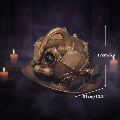 Golden Steampunk Hat - Sorceress Sanctuary Golden  