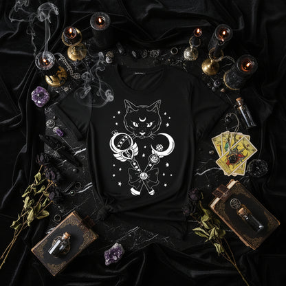 Gothic Bat Shirt - Sorceress Sanctuary Black / S-Black / M-Black / L-Black / XL-Black / XXL