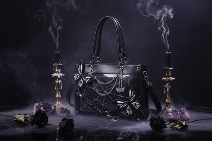 Gothic Butterfly Purse - Sorceress Sanctuary Black