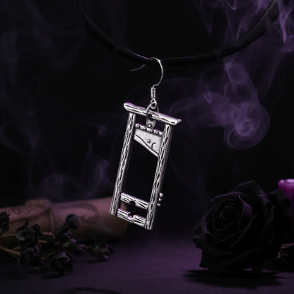 Gothic Metal Earrings - Sorceress Sanctuary Antique Silver Single Earring-A pair of ancient silver earrings-A pair of ancient bronze earrings
