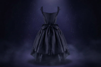 Gothic Puff Dress - Sorceress Sanctuary Black / S-Black / M-Black / L-Black / XL-Black / 2XL