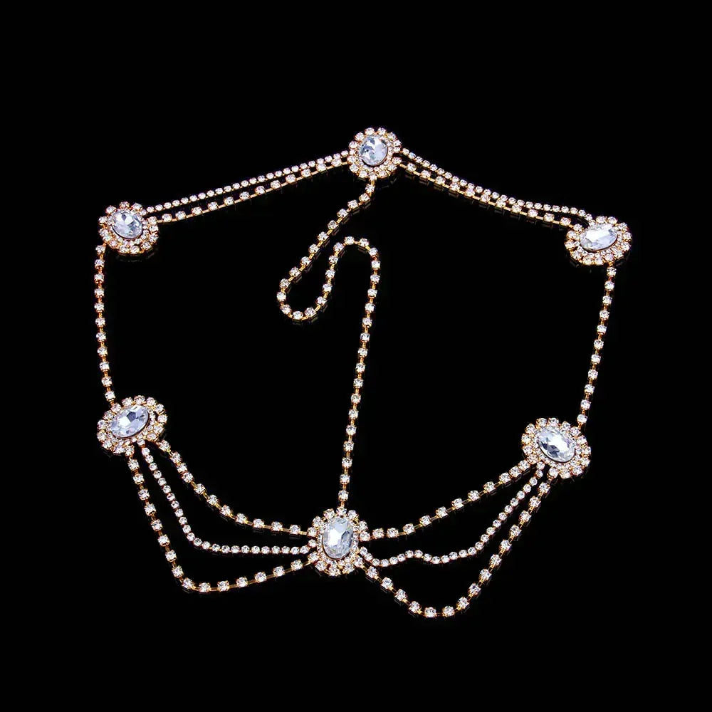 Gothic Queen HeadPiece - Sorceress Sanctuary Silver-Gold
