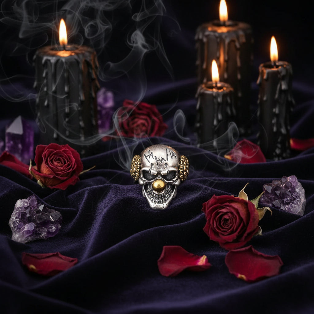 Minimalist Skull Spider Ring - Halloween Collection Sorceress Sanctuary
