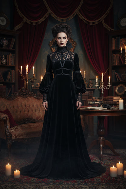 Gothic Star Harness - Sorceress Sanctuary S-M-L-XL