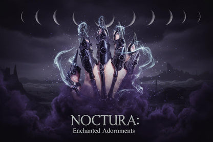 Gothic Tech Claws - Sorceress Sanctuary Five Rings Suit / Free Size-Ghost Hand Ring Suit / Free Size