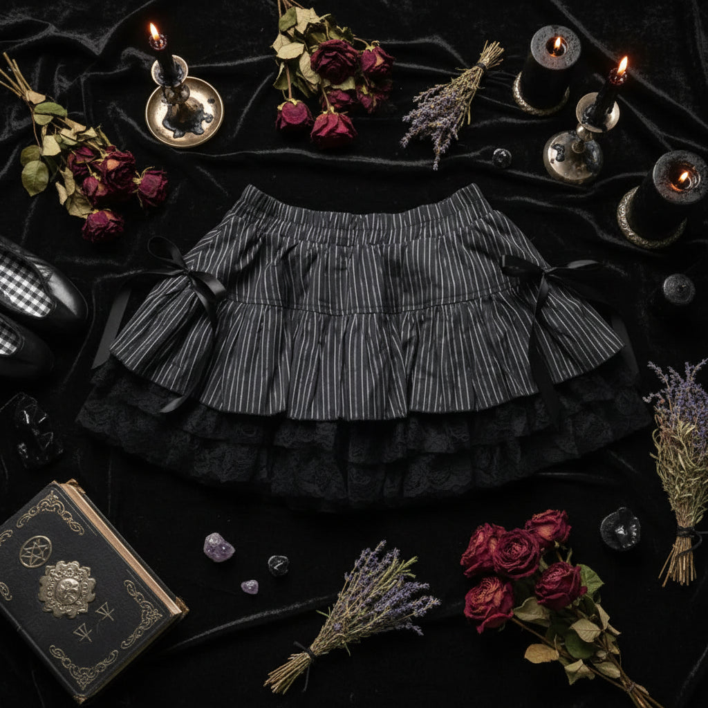Gothic Witch Outfit - Sorceress Sanctuary Shirt 2 / S-Shirt 2 / M-Shirt 2 / L-Shirt 1 / S-Shirt 1 / M