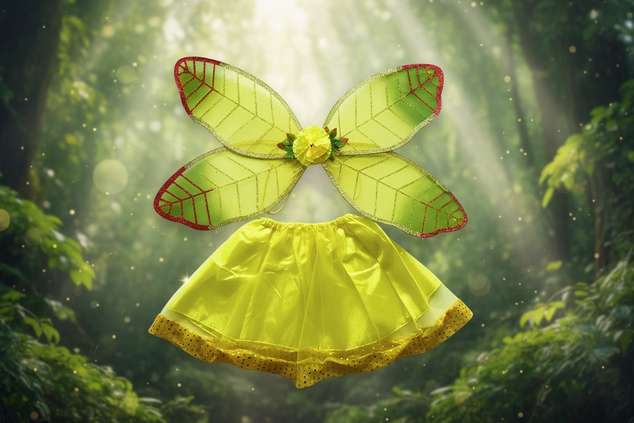 Gradient Fairy Wings - Sorceress Sanctuary Fluorescent yellow