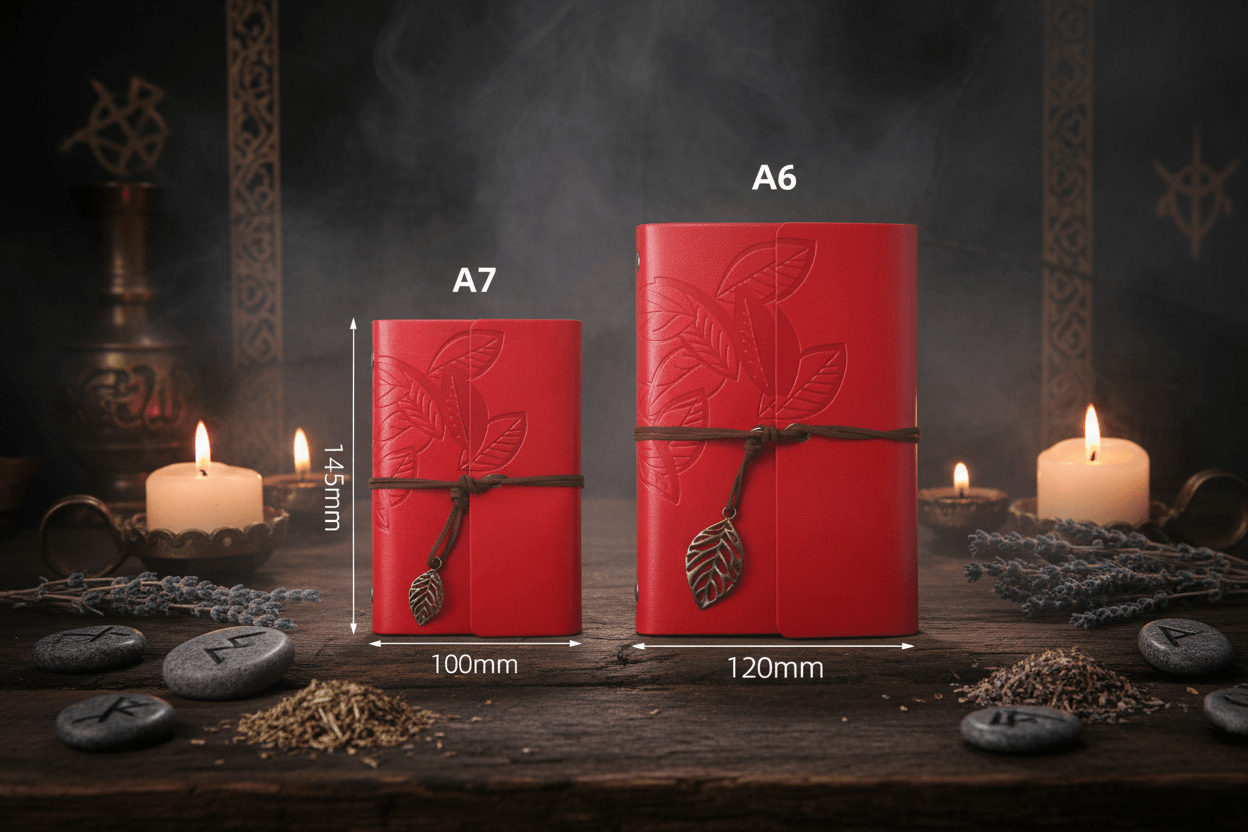 Grimoire Travel Journal Sorceress Sanctuary