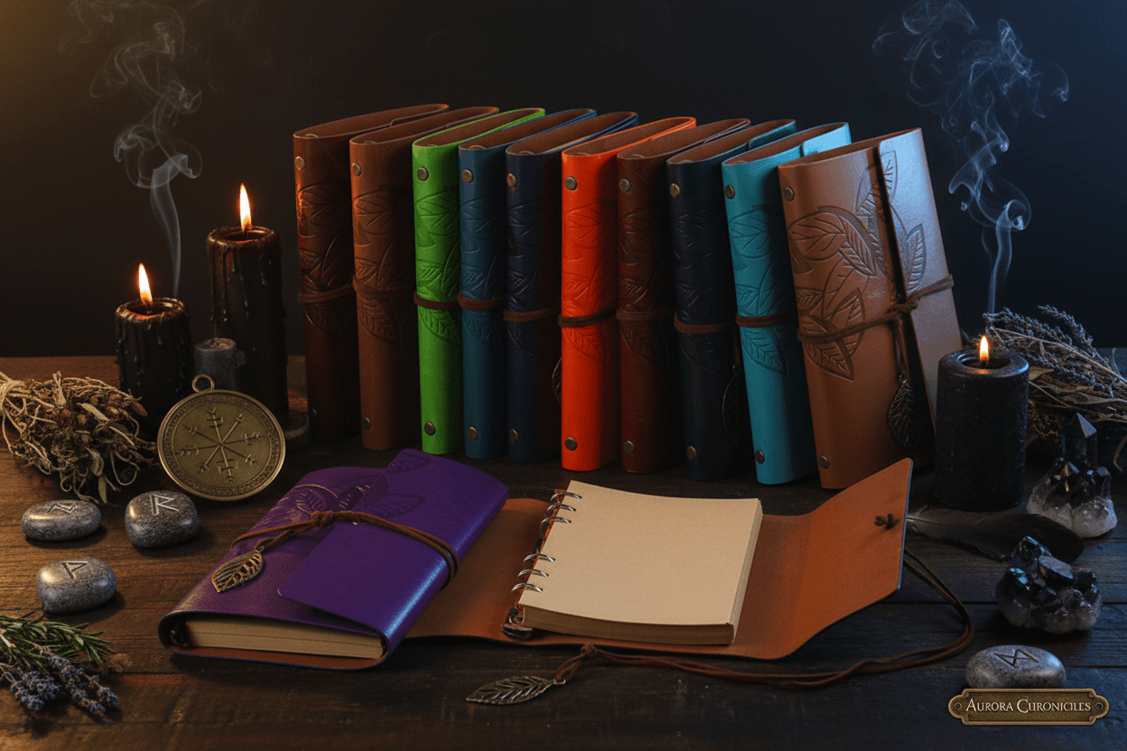 Grimoire Travel Journal Sorceress Sanctuary