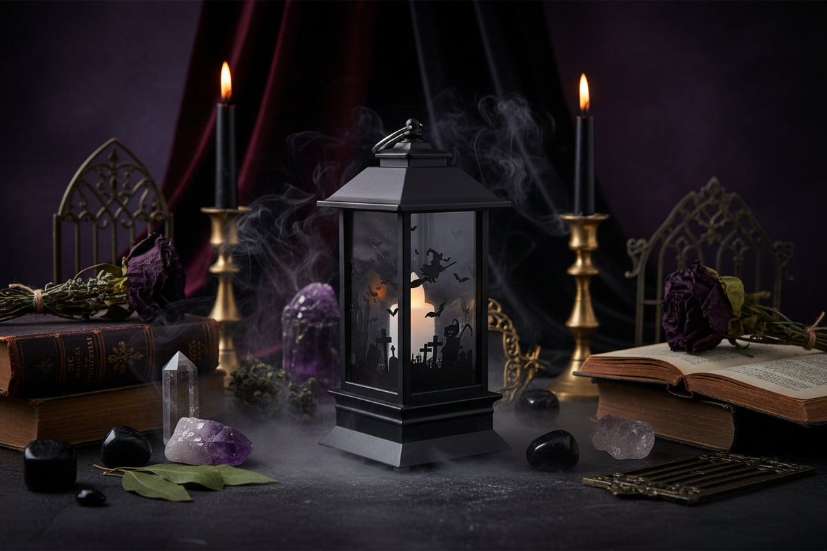Halloween LED Lanterns - Sorceress Sanctuary 3 style-5 style-2 style-4 style-1 style