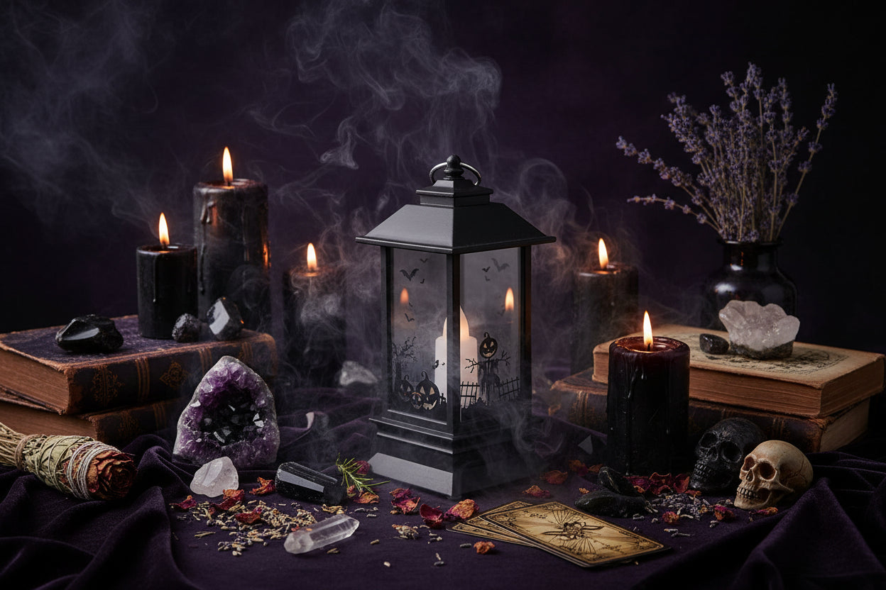 Halloween LED Lanterns - Sorceress Sanctuary 3 style-5 style-2 style-4 style-1 style