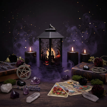 Halloween LED Lanterns - Sorceress Sanctuary 3 style-5 style-2 style-4 style-1 style