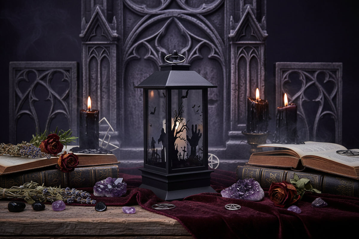 Halloween LED Lanterns - Sorceress Sanctuary 3 style-5 style-2 style-4 style-1 style