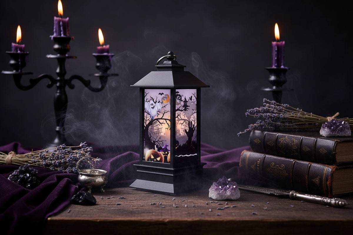 Halloween LED Lanterns - Sorceress Sanctuary 3 style-5 style-2 style-4 style-1 style