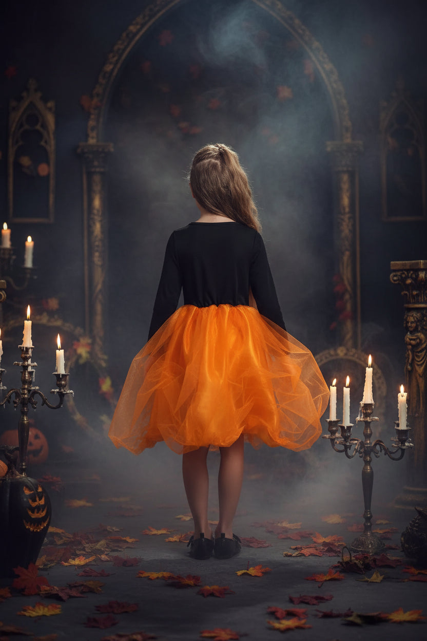 Halloween Pumpkin Costume - Sorceress Sanctuary Pumpkin skirt / L-Pumpkin skirt / M-Pumpkin skirt / S