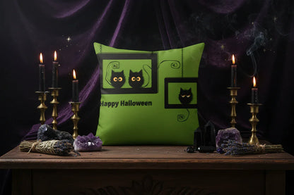 Halloween Witch Pillowcases - Sorceress Sanctuary 1 / 45x45CM-2 / 45x45CM-3 / 45x45CM-4 / 45x45CM-5 / 45x45CM