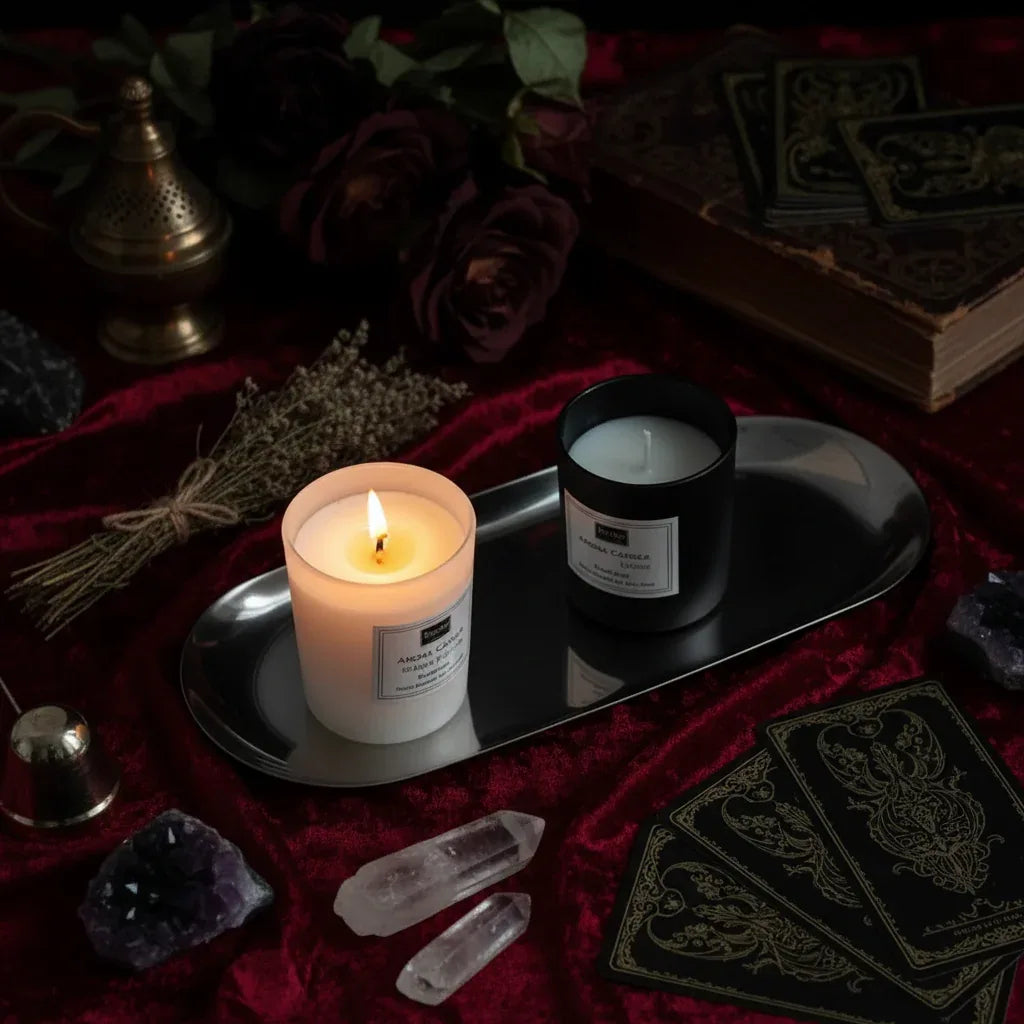 Handmade Scented Candles - Sorceress Sanctuary Jo Malone / 140g-Amber Smoke / 140g-Geranium Artemisia / 140g-English Pear Freesia / 140g-Sea Salt Salvia Officinalis / 140g